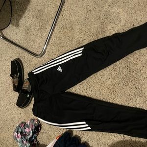 Black adidas pants